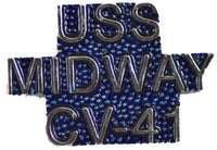 USS Midway CV-41 Pin - HATNPATCH
