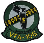 US NAVY VFA-105 GUNSLINGERS FIGHTER SQUADRON PATCH - COLOR - Veteran Owned Business - HATNPATCH