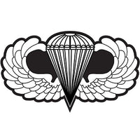 Basic Paratrooper Jump Wings Medium Army Patch - HATNPATCH