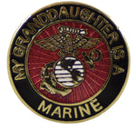 USMC GRANDDAUGHTER HAT PIN - HATNPATCH