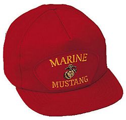MARINE MUSTANG HAT - HATNPATCH