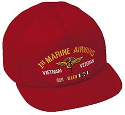 1ST MARINE AIRWING VIETNAM VET HAT - HATNPATCH