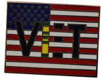 VIET VET FLAG HAT PIN - HATNPATCH