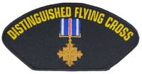 DISTINGUISHED FLYING CROSS Service Patch - Great Color - Veteran Owned Business - HATNPATCH