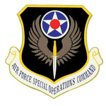 Air Force Special Ops Command Decal - HATNPATCH