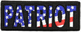 PATRIOT WITH STARS AND STRIPES PATCH - HATNPATCH