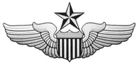 USAF Senior Pilot Wings Decal - HATNPATCH