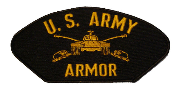 U.S. ARMY ARMOR PATCH WITH ARMOR INSIGNIA - Veteran Owned Business - HATNPATCH