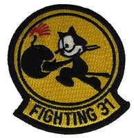 U.S. NAVY STRIKE FIGHTER SQUADRON VFA 31 "TOMCATTERS" SQUADRON PATCH - Color - Veteran Owned Business - HATNPATCH