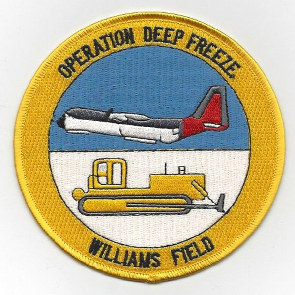 ANTARTICA SERVICE OPERATION DEEP FREEZE WILLIAMS FIELD PATCH USN NAVY VETERAN - HATNPATCH