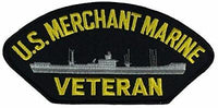 US MERCHANT MARINE VETERAN PATCH NAVY AUXILIARY GOVERNMENT CIVILIAN MERCHANT - HATNPATCH