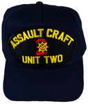 Assault Craft Unit 2 HAT - Navy Blue - Veteran Owned Business - HATNPATCH