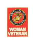 Woman Marine Rectangle Pin - HATNPATCH