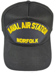 Naval AIR Station NAS Norfolk HAT - Black - Veteran Owned Business - HATNPATCH