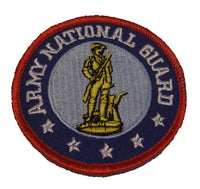 ARMY NATIONAL GUARD 3" ROUND PATCH - Color - Veteran Owned Business. - HATNPATCH