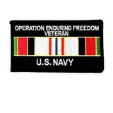 Operation Enduring Freedom Veteran US Navy Patch - HATNPATCH