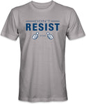 Don't Resist (me) Grey T-Shirt - Veteran Owned Business - HATNPATCH