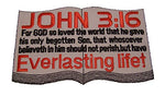 John 3:16 Everlasting Life Patch - Large - HATNPATCH