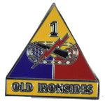 1ST ARMORED DIVISION HAT PIN - HATNPATCH