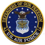 DEFENDERS OF OUR FREEDOM - AIR FORCE PATCH - HATNPATCH