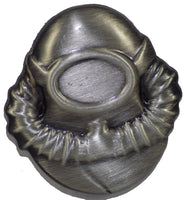 DIVER - SCUBA BUBBLE HAT PIN - HATNPATCH