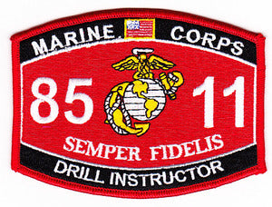 US Marine Corps 8511 Drill Instructor MOS Patch - HATNPATCH