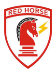 U.S. Air Force Civil Engineer Red Horse Decal - HATNPATCH