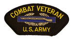 COMBAT VETERAN US ARMY PATCH - HATNPATCH