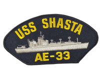 USS Shasta AE-33 Ship Patch - Great Color - Veteran Owned Business - HATNPATCH