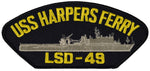 USS HARPERS FERRY LSD-49 SHIP PATCH - GREAT COLOR - Veteran Owned Business - HATNPATCH