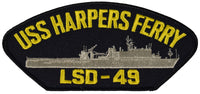 USS HARPERS FERRY LSD-49 SHIP PATCH - GREAT COLOR - Veteran Owned Business - HATNPATCH