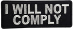 I Will NOT Comply Patch - HATNPATCH