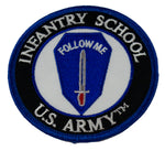 Infantry School Follow Me Desert Army Patch - HATNPATCH