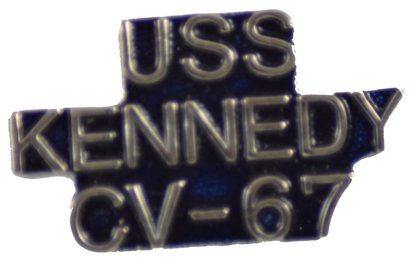 USS JFK CV-67 Pin - HATNPATCH