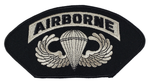 AIRBORNE W/JUMP WINGS PATCH - Veteran Owned Business - HATNPATCH