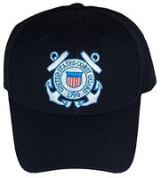 USCG COAST GUARD EMBROIDERED STRETCH FIT SIZE S/M HAT CAP SEMPER PARATUS VETERAN - HATNPATCH