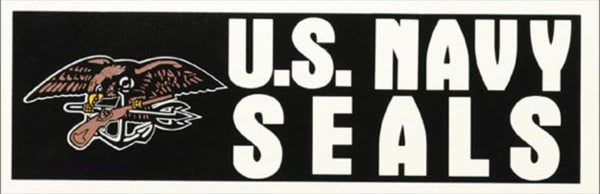 Navy SEALS (Trident) Bumper Sticker - HATNPATCH