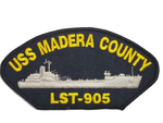 USS Madera County LST-905 Ship Patch - Great Color - Veteran Owned Business - HATNPATCH