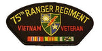 75TH RANGERS VIETNAM VET PATCH - HATNPATCH