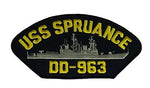 USS SPRUANCE DD-963 PATCH - HATNPATCH