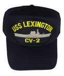 USS LEXINGTON CV-2 HAT - HATNPATCH