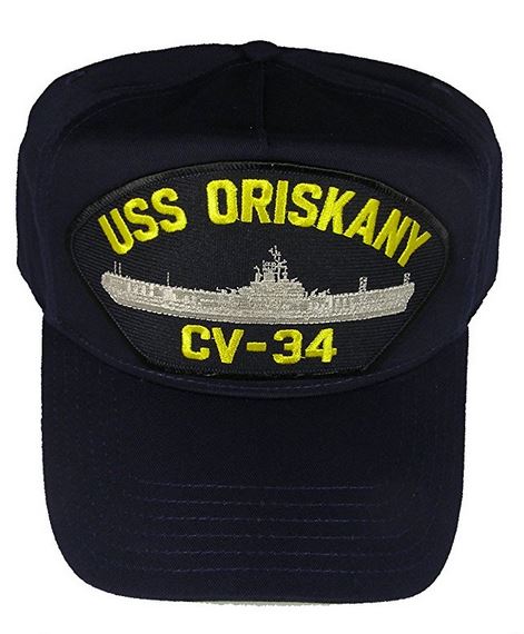 USS ORISKANY CV-34 HAT - HATNPATCH