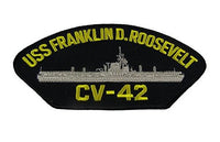 USS FRANKLIN D. ROOSEVELT CV-42 PATCH - HATNPATCH