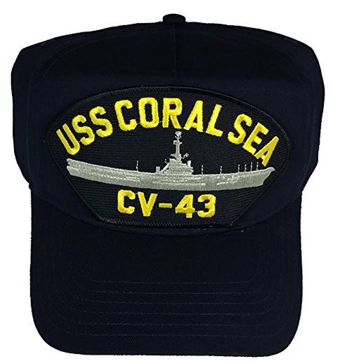 USS CORAL SEA CV-43 Hat - HATNPATCH