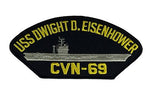USS DWIGHT D. EISENHOWER CVN-69 PATCH - HATNPATCH