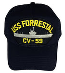 USS FORRESTAL CV-59 Hat - HATNPATCH