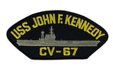 USS JOHN F. KENNEDY CV-67 PATCH - HATNPATCH