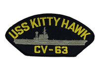 USS KITTY HAWK CV-63 PATCH - HATNPATCH