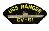 USS RANGER CV-61 PATCH - HATNPATCH