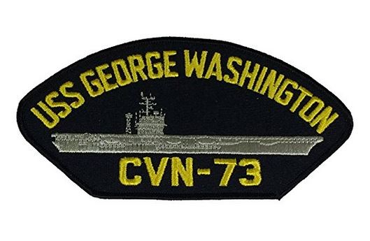 USS GEORGE WASHINGTON CVN-73 PATCH - HATNPATCH